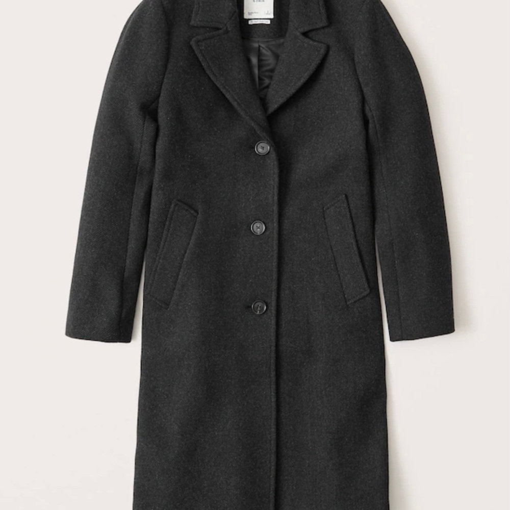 COPY - Abercrombie Women’s Wool Blend Peacoat XS